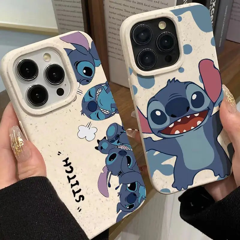 Capa de silicone macia Disney Stitch