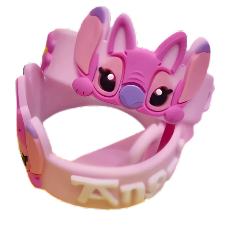 Pulseira Infantil Stitch e Angel