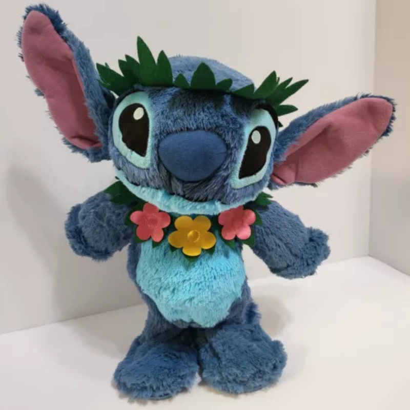 Pelúcia Stitch Hula Hula - A Explosão de Diversão que Dança e Canta