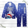 Conjunto de pijamas Stitch de Natal