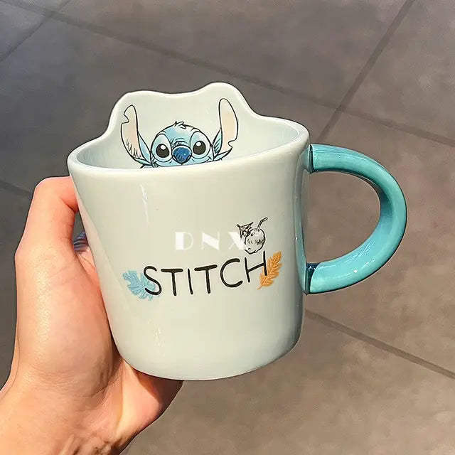 Caneca de Cerâmica Stitch