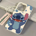 Capa de silicone macia Disney Stitch